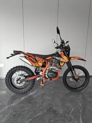 Мотоцикл кроссовый / эндуро Regulmoto (Регулмото) ATHLETE PR 300 21/18, 5 передач оранжевый/чёрный с ПТС