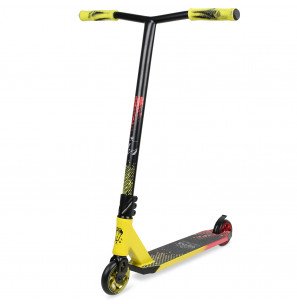 Самокат трюковый VOKUL (Вокул) BZIT K1 PRO SCOOTER (желтый/черный/красный)
