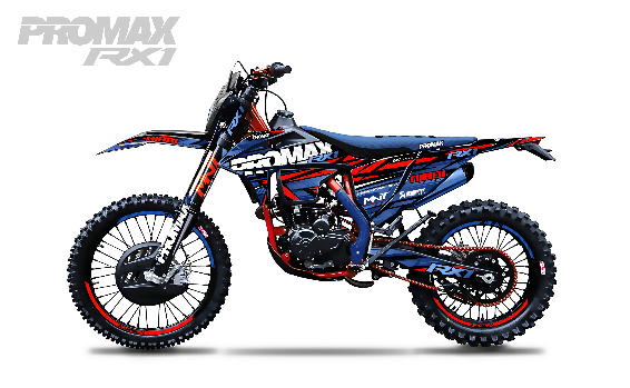 Мотоцикл кроссовый / эндуро PROMAX (Промакс) RX1 CB300RL (ZS175FMM-7) BLUE/GREEN