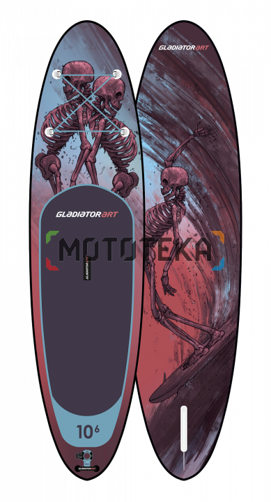 Надувная доска для sup - бординга Gladiator (Гладиатор) RIDE 10.6 (2021)