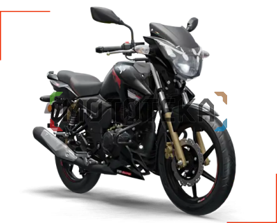 Мотоцикл дорожный TVS APACHE RTR 180 чёрный с ПТС