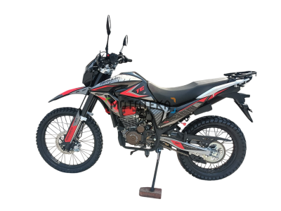 Мотоцикл кроссовый / эндуро Regulmoto (Регулмото) TE 4 valve oil чёрный/красный с ПТС