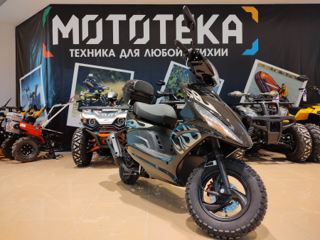 Скутер Мотомир SLASH чёрный - купить с доставкой, по выгодной цене в интернет-магазине Мототека