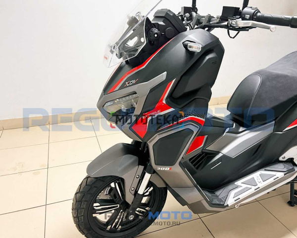 Скутер Regulmoto (Регулмото) XDV 300CC 4T (LJ300T-18) EFI чёрный матовый с ПТС | Мототека
