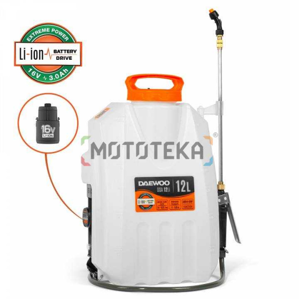Опрыскиватель аккумуляторный Daewoo (Дэу) DSA 12Li