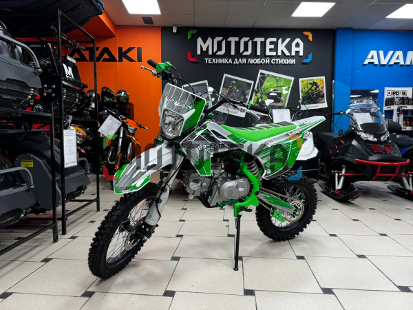 Питбайк Upbeat (Апбит) DB125 - 3 HUS03 Green | Мототека Питбайк Upbeat (Апбит) DB125 - 3 HUS03 Green | Мототека