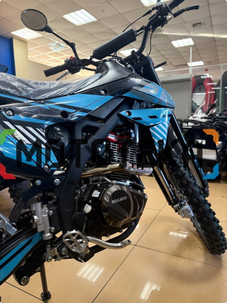 Мотоцикл кроссовый / эндуро Regulmoto (Регулмото) ZR PR 300 4 valves 6 Gear чёрный/синий с ПТС | Мототека Мотоцикл кроссовый / эндуро Regulmoto (Регулмото) ZR PR 300 4 valves 6 Gear чёрный/синий с ПТС | Мототека