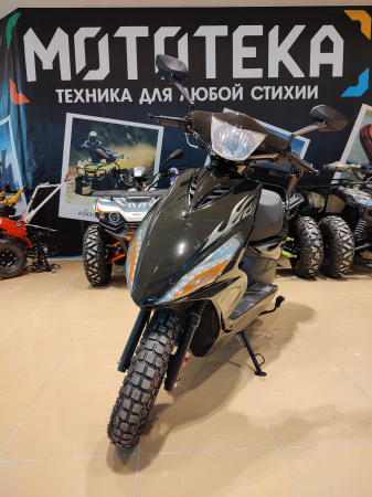 Скутер Мотомир SLASH чёрный - купить с доставкой, по выгодной цене в интернет-магазине Мототека