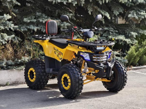 Квадроцикл детский R - MOTO (Р - Мото) Lion 110 A желтый (машинокомплект) | Мототека