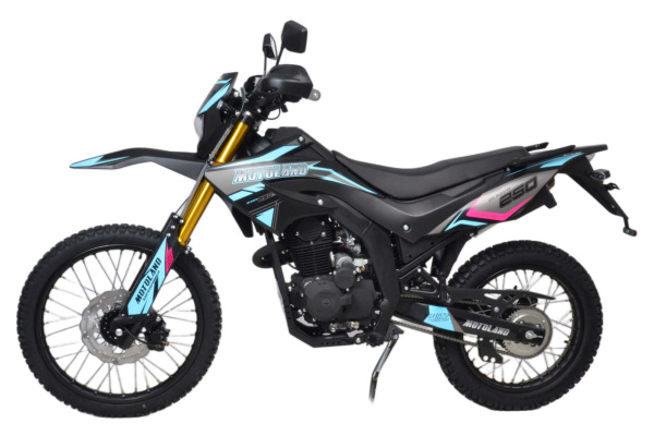 Мотоцикл кроссовый / эндуро MotoLand (Мотолэнд) 250 ENDURO BLAZER (XF250-A) синий с ПТС | Мототека