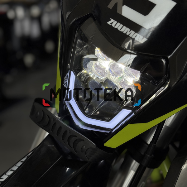 Мотоцикл кроссовый / эндуро Zuumav (Зуумав) K5 LITE зелёный | Мототека Мотоцикл кроссовый / эндуро Zuumav (Зуумав) K5 LITE зелёный | Мототека