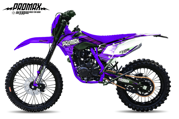 Мотоцикл кроссовый / эндуро PROMAX (Промакс) DAIKON PR330 PURPLE/WHITE | Мототека