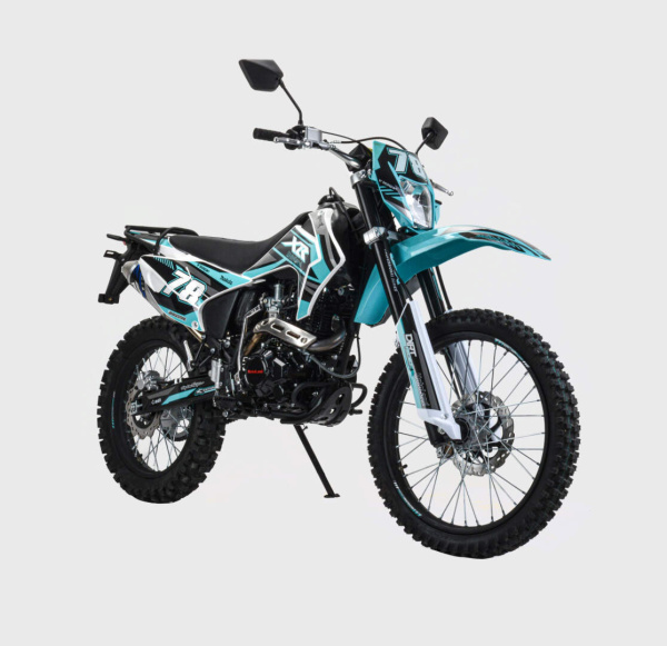 Мотоцикл кроссовый / эндуро MotoLand (Мотолэнд) XR300 LITE (175FMM) синий с ПТС | Мототека