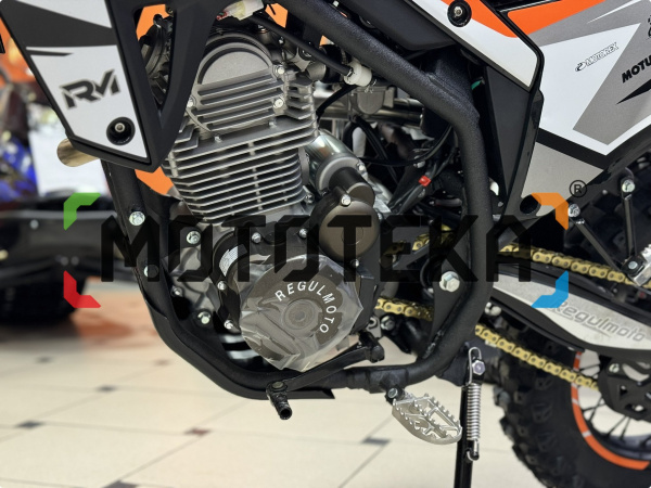 Мотоцикл кроссовый / эндуро Regulmoto (Регулмото) CR - X чёрный/оранжевый с ПТС | Мототека Мотоцикл кроссовый / эндуро Regulmoto (Регулмото) CR - X чёрный/оранжевый с ПТС | Мототека