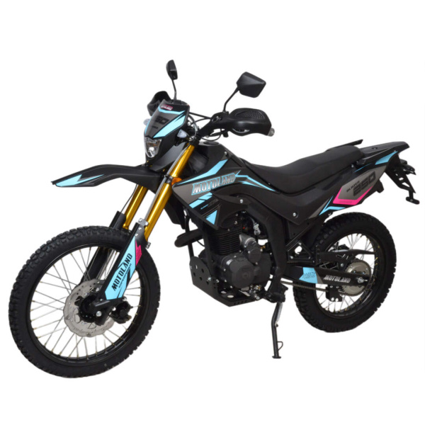 Мотоцикл кроссовый / эндуро MotoLand (Мотолэнд) 250 ENDURO BLAZER (XF250-A) синий с ПТС | Мототека
